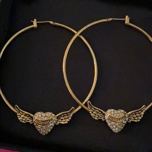 NEW Juicy Couture Gold Hoop Earrings 💖